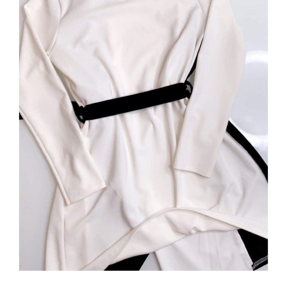 Black & White Blazer Dress - Picture 3 of 4